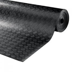 Guma u rolni reljefna REBRASTA KOCKA - 3 mm x 1200 mm