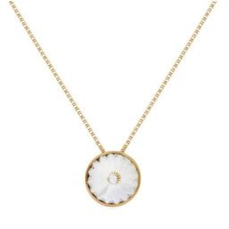 Victoria cruz basic crystal gold lančić sa swarovski kristalom ( a3039-07dg )