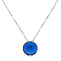 Victoria cruz basic sapphire lančić sa swarovski kristalom ( a3039-08hg )