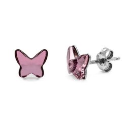 Victoria cruz fantasy antique pink mindjuše sa swarovski kristalom ( a3111-19ht )