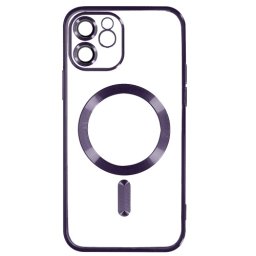 Silikonska futrola Magsafe Iphone 12 LILA