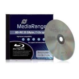 MEDIARANGE GERMANY RW DISK 25GB BD-RE 2X JC/MR491