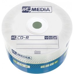 MYMEDIA 52X 50PK WRAP 700MB 69201