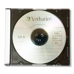 VERBATIM U SLIM KUTIJI 700MB 52X 43787 BEZ KARTONCICA