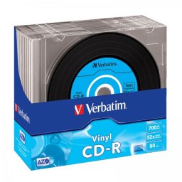 VERBATIM AZO DATA VINYL 700MB 52X 43426