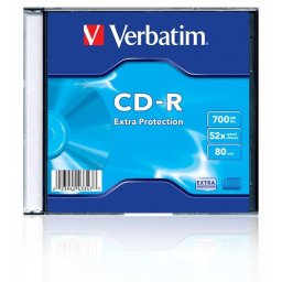 VERBATIM 700MB 52X SLIM CASE 43347 43348/PACK 1/200