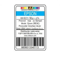 IIMAC-AMERICAN INK JET CORPORATION USA EPSON SUBLIMACIONA CYAN 300ECY/1400/1430 WF/XP