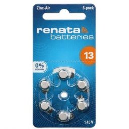 RENATA SWITZERLAND 1.45V/6 KOM/GP13/PR48/ZA13/DL13/HEARING AID BATTER
