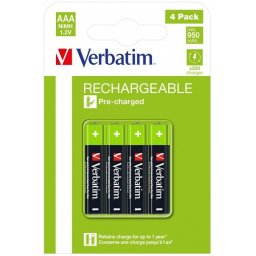 VERBATIM AAA-HR3 (HR03) NIMH 950MAH 49514