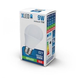 XLED E27/9W/800 LM/3.000K/15.000H/