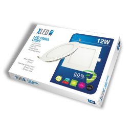 XLED 12W/UGRADNI-PLAFONJERA OKRUGLA3000K/900LM/