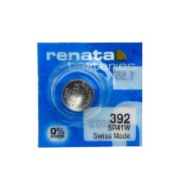 RENATA SWITZERLAND 1.55V 392/SR41W SREBRO OKSID/DUGME BATERIJA SAT