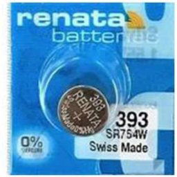 RENATA SWITZERLAND 1.55V 393/SR754W SREBRO OKSID/DUGME BATERIJA SAT