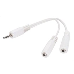 GEMBIRD CCA-415W AUDIO ADAPTER, 2X3.5MM>3.5MM