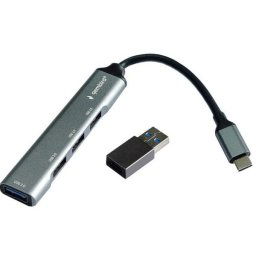 GEMBIRD UHB-U3P4-05 4-PORT TYPE-C+USB 3.0