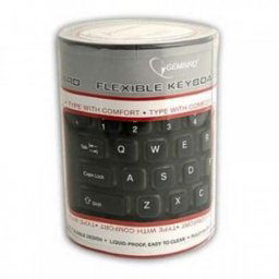 GEMBIRD FLEKSIBILNE USB + PS/2 KB-109F-B