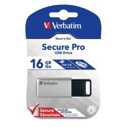 VERBATIM 16GB SECURE PRO USB 3.0/256-BITNO AES KODIRANJE