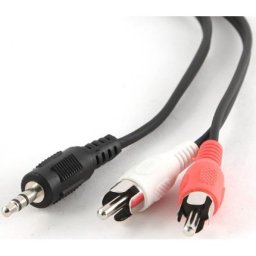 GEMBIRD CCA-458-5M AUX KABL BANANICA-DVA CINC