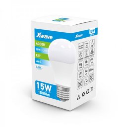 XWAVE KINA E27/15W/1500LM/4.000K/25.000H/230V
