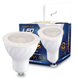 LUMAX 230V/GU5.3/6W/3000K/480LM/MR16/SAMSUNG