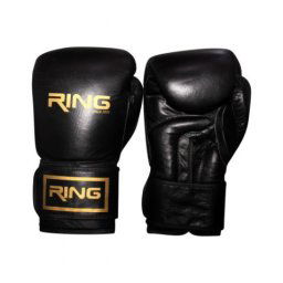 Ring rukavice za boks 10 OZ kozne - RS 3311-10 black
