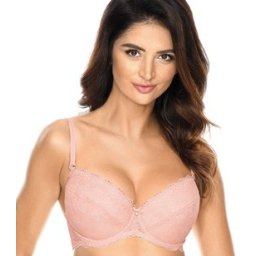 Women's classic push-up bra Scarlet / B1 - powder pink