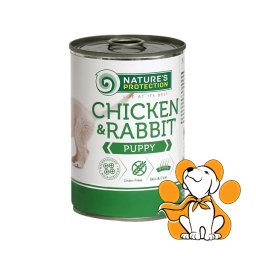 Nature's Protection Puppy Chicken&Rabbit 400g, Hrana Sa Piletinom i Zečetinom