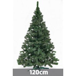 Zelena novogodišnja jelka 120 cm