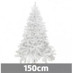 Bela novogodišnja jelka 150 cm