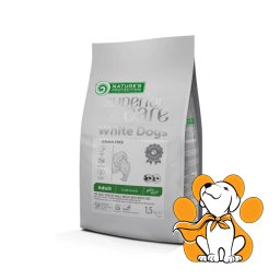 Nature's Protection White Dog Adult Small 1.5kg, Hrana Za Pse Sa Insektima