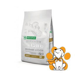 Nature's Protection White Dog Adult Jagnjetina 4kg, Za Odrasle Pse Svetle Dlake