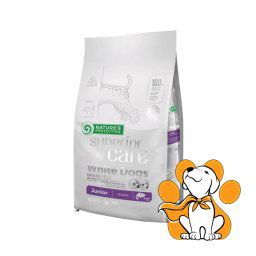 Nature's Protection White Dog Junior Losos 10kg, Za Štence Starosti 3-12 Meseci