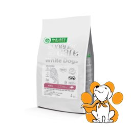 Nature's Protection White Dog Junior White Fish 4kg, Hrana Za Bele Pse
