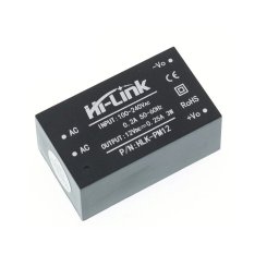 Hi-Link HLK-PM12 Naponski Modul 220V na 12V 3W (0.25A) - Izolovani Prekidački Izvor Napajanja