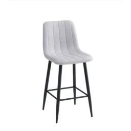 Barska stolica BC 1723 Svetlo Siva - Crne metalne noge ( 776-056 )