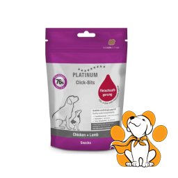 Platinum Click-Bits Chicken & Lamb 150g, Ukusne Poslastice za Trening