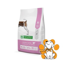 Nature's Protection Junior Lamb All Breed Dog 7.5kg, Suva Hrana Za Štence