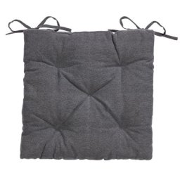 Jastuk za stolicu 40x40x5 cm antracit siva