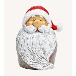 Viter novogodišnja figura deda mraz sa dugom bradom 5xh8x5cm ( 10033571 )