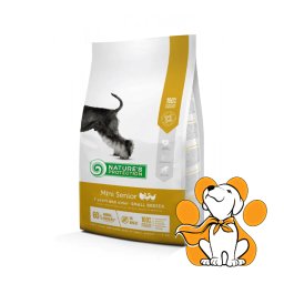 Nature's Protection Mini Senior 2kg, Za Pse Malih Rasa Od 7 Godine Starosti