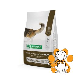 Nature's Protection Sterilised Long Hair 2kg, Suva Hrana Za Sterilisane Mačke