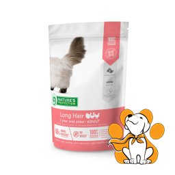 Nature's Protection Adult Long Hair Poultry 400g, Dehidrirana Hrana Za Mačke
