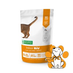 Nature's Protection Indoor Cat 400g, Suva Hrana Za Odrasle Mačke