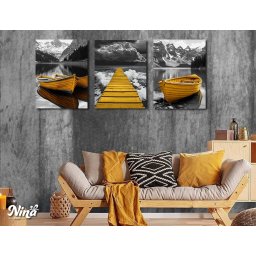 Moderne slike na platnu Zuti camac ms159