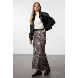 Trendyol Brown*001 Body-Sit Fish Shape Flexible Skirt