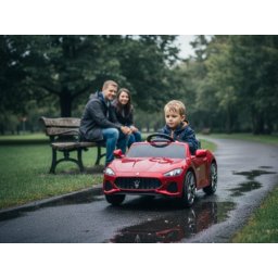 Maserati Gran Cabrio crveni licencirani auto sa kožnim sedištem i mekim gumama