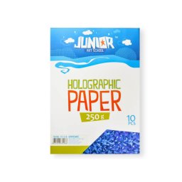 Papir HOLOGRAM A4 BLUE 250gr