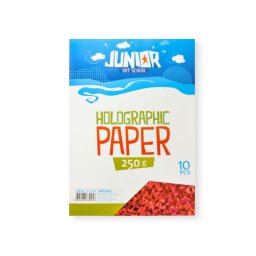 Papir HOLOGRAM A4 RED 250gr