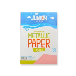 Papir A4 metallic roze 250gr