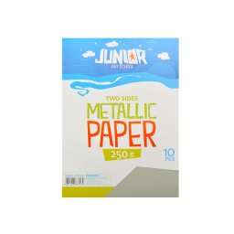 Papir A4 metallic silver 250gr